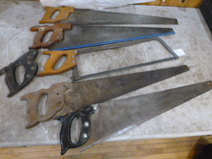 lot 139 image: Hand Saws