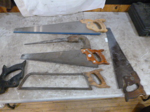 lot 140 image: Hand Saws