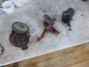 lot 153 image: Hand Crank Grinders