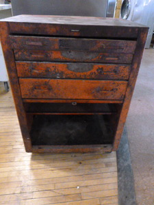 lot 198 image: 4 Drawer Rolling Toolbox