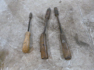 lot 232 image: 3 Vintage Soldering Irons