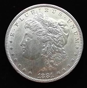1881 Morgan Dollar