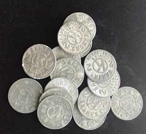 Lot of Kansas Sales Tax Tokens