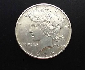 1934-D Peace Dollar