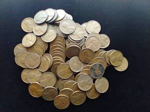 100 Wheat Pennies