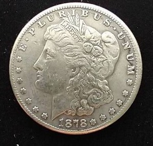 1878 Morgan Dollar - 8 Tail Feathers