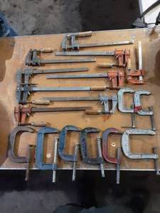 lot 12 image: Lot Of Assorted Clamps