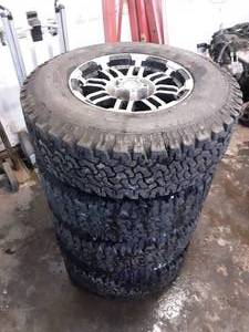 lot 20 image: Set Of 4 Vision 16 Aluminum Wheels 5x4.5 Lug Pattern