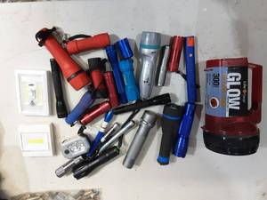 lot 35 image: Large Assortment Of Flashlights