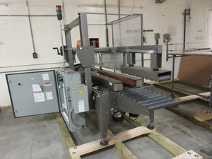 lot 509 image: BARRY-WEHMILLER HOT MELT TOP SEALER FOR CORRUGATED BOXES