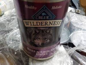 10 Cans Blue Wilderness Dog Food...