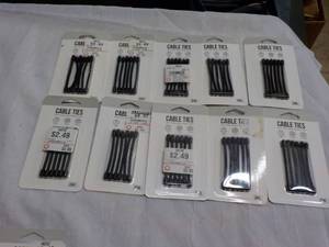 10 pkgs Cable Ties...