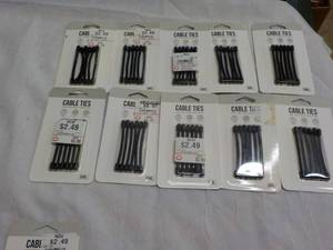 10 pkgs Cable Ties...