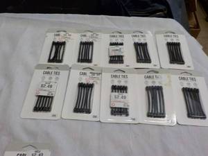 10 pkgs Cable Ties...
