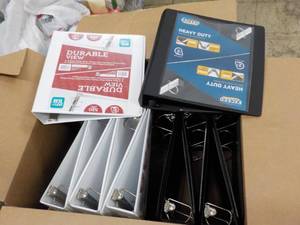 17 Durable View and Exceed Binders...