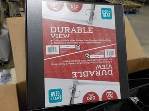 15 Durable View Binders...