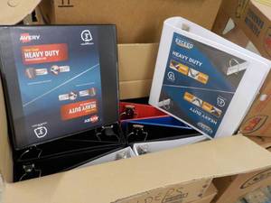 12 heavy Duty Avery and Exceed Bind...