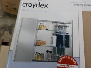Croydex Halton Double Door Bi View ...