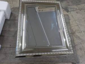 20 x 26 Polished Silver Framed Med...