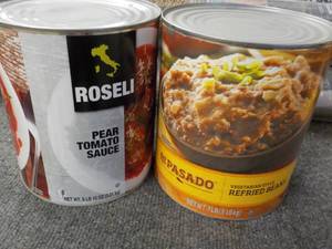 1 - 7 lb. Cans Del Pasado Refried B...