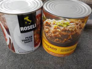 1 - 7 lb. Cans Del Pasado Refried B...