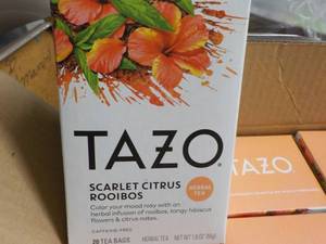 6 Boxes -20 Tea Bags Each TAZO Herb...