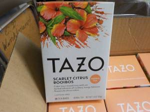 6 Boxes -20 Tea Bags Each TAZO Herb...