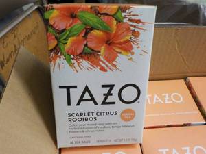 6 Boxes -20 Tea Bags Each TAZO Herb...