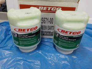 2 - 4 lb. Jars Betco Green Earth Po...