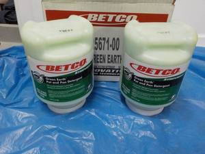 2 - 4 lb. Jars Betco Green Earth Po...