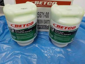 2 - 4 lb. Jars Betco Green Earth Po...