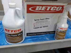 Betco 1 Gallon Jug Spray Foam Ultra...