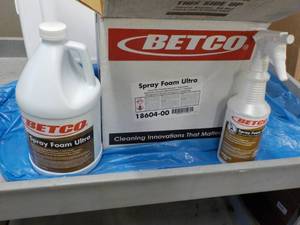 Betco 1 Gallon Jug Spray Foam Ultra...