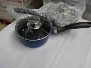 2 - 1.25 Ceramic Sauce Pans wi...