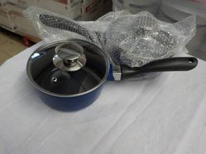 2 - 1.25 Ceramic Sauce Pans wi...