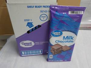 Box of 12 - 3.5 oz Great Value Milk...