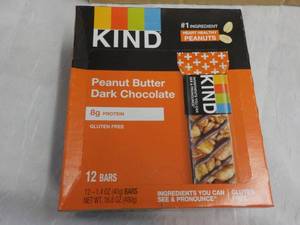 Box of 12 Kind 1.4 oz Peanut Butter...