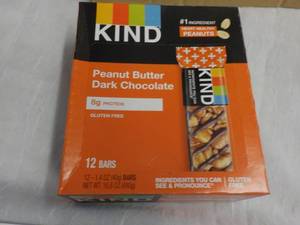 Box of 12 Kind 1.4 oz Peanut Butter...
