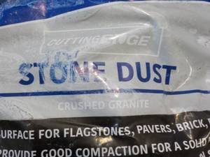 5 - 50 lb. Bags Stone Dust Crushed ...