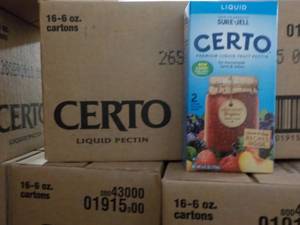 2 Cases 16 - 6 oz Boxes Certo Liqui...