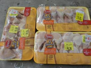 3 Frozen PKgs Tyson Chicken Drumsti...