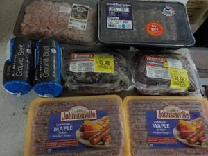Assortment of Frozen Meat...