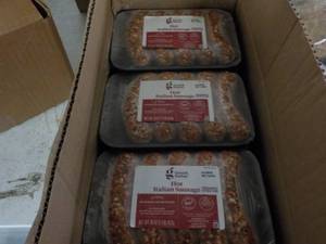 Case of fRozen Hot Italian Sausage...
