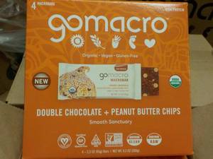 Case of 28 Gomacro Double Chocolate...