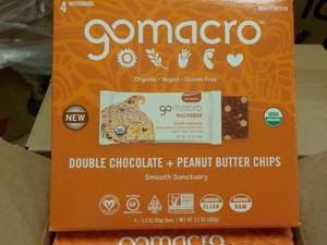 Case of 28 Gomacro Double Chocolate...