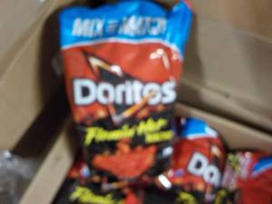 2 Cases 4 Large Bags each Doritos F...