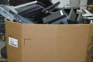 No Reserve Large Gaylord of Electronics- desktops, monitors and more