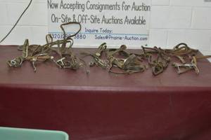 lot 14 image: Assortment of horse tack