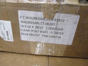 Clear Poly Bags