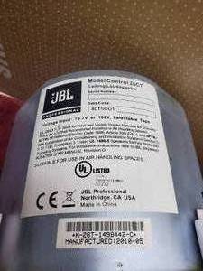 Pair of JBL Professional 26 CT Pro Audio Loud speakers